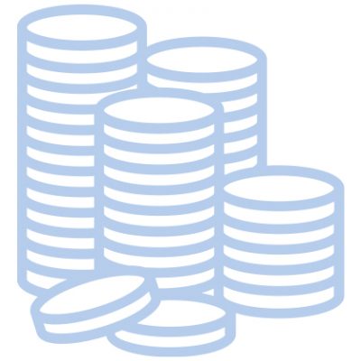 stack of coins