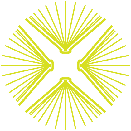 lines radiating from the center
